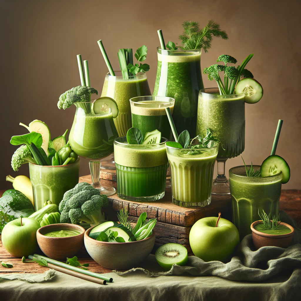 Yeşil Bitkili İçeceklerin Getirdiği Sağlık