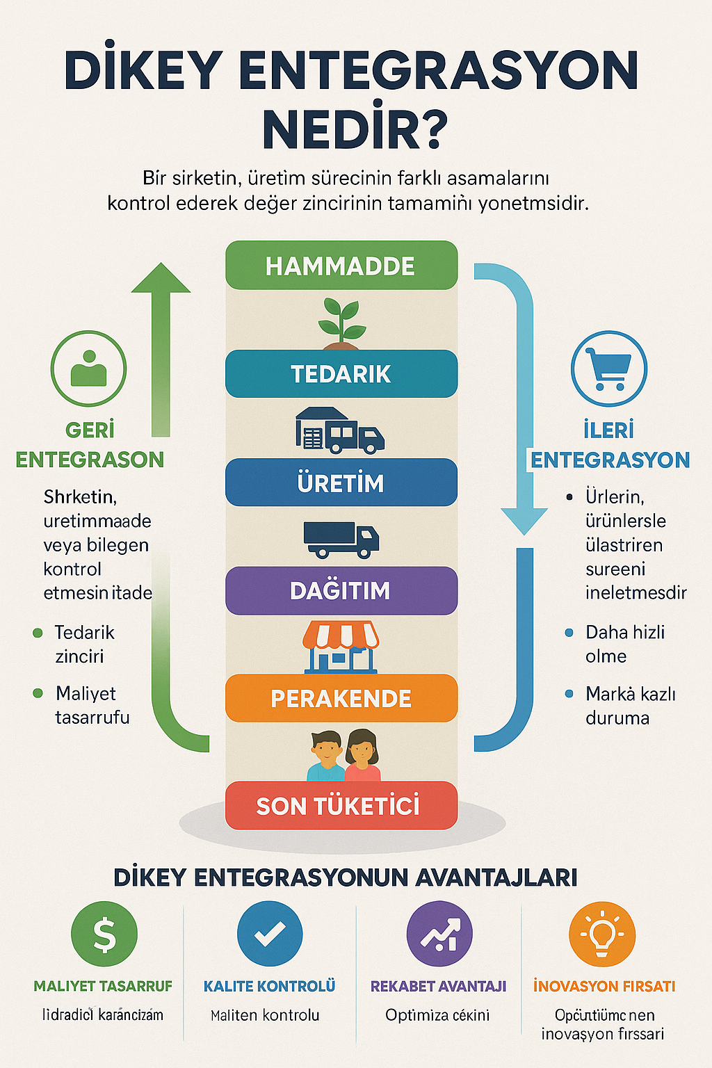 Dikey Entegrasyon ( Dikte Entegrasyon ) Nedir ?